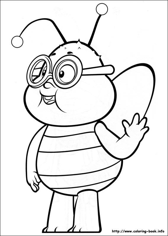 Maya the Bee coloring picture